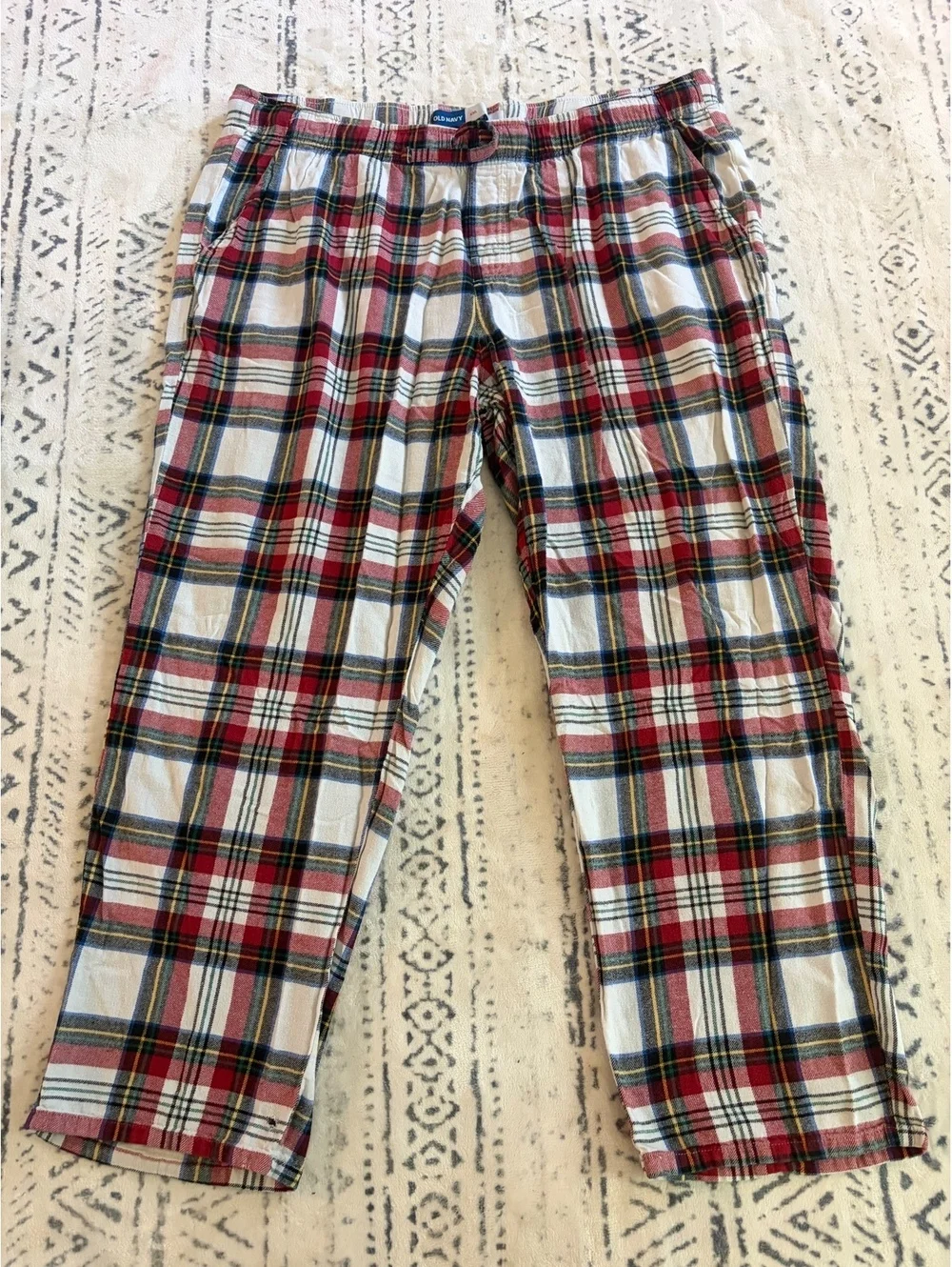 Old Navy XXL Red Plaid Pajama Pants